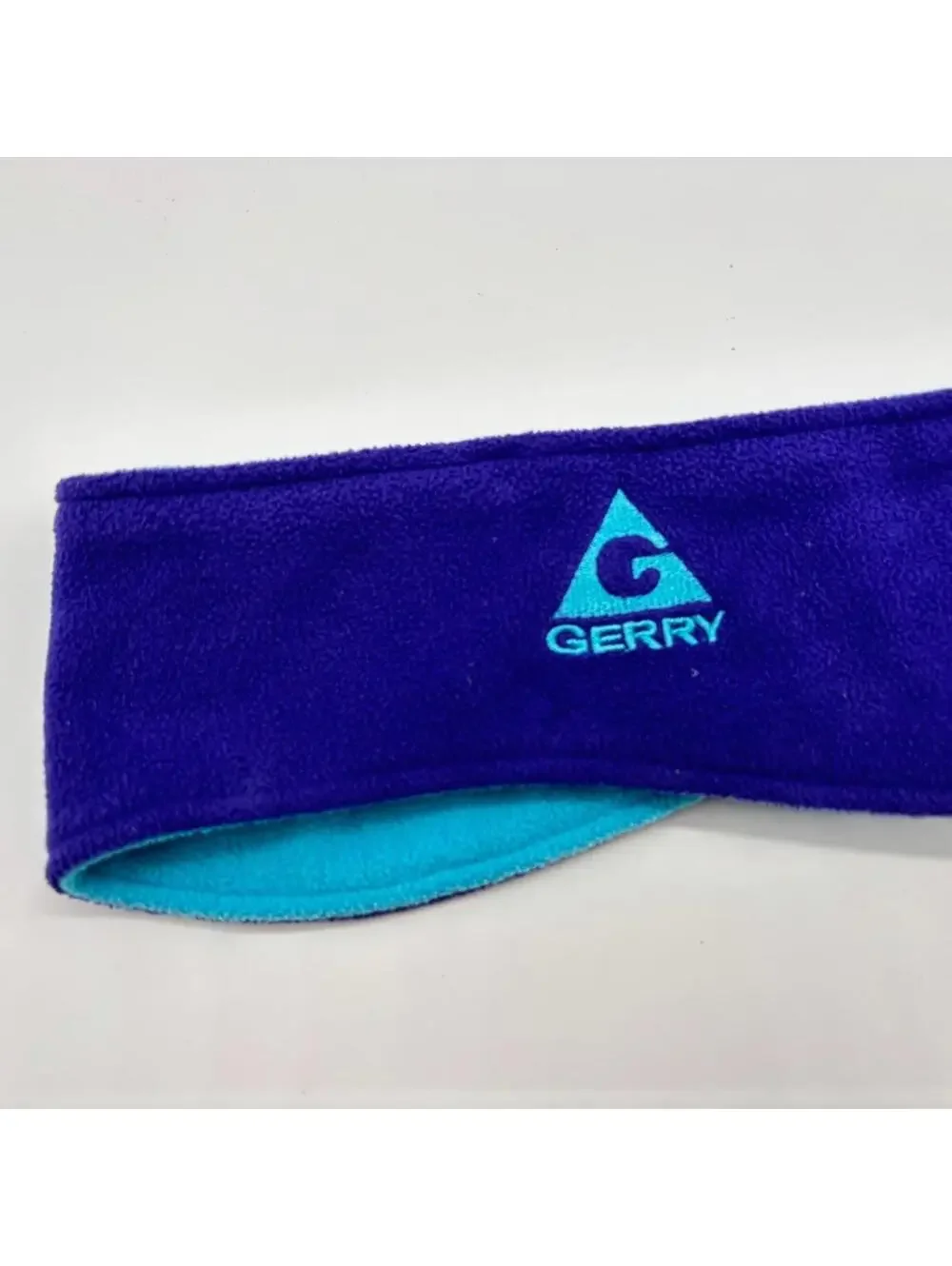 Gerry Fleece Winter Adjustable Headband Purple Blue